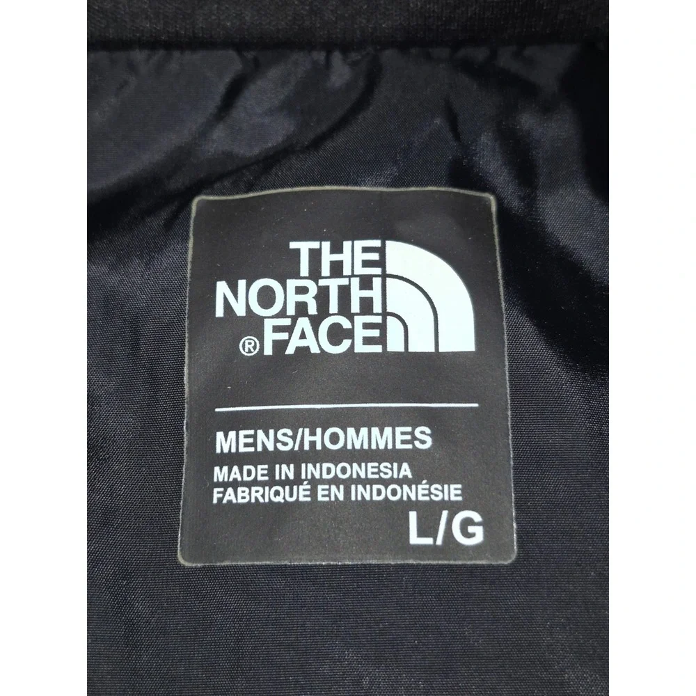 The North Face Mens Cinder Full-Zip Jacket L Large Black Blue